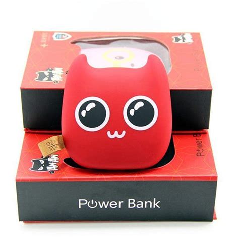 Kawaii Mah Cute Mini Powerbank Cartoon Portable Mobile Power Bank