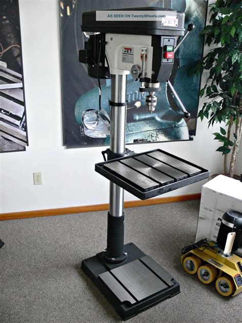 Jet 20 Floor Model Drill Press Model J 2550 1hp 115v 1ph