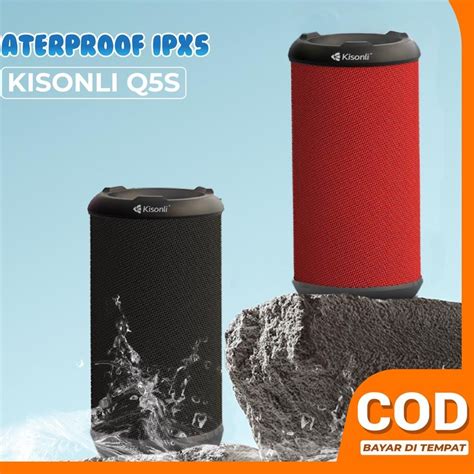 Jual Nay Speaker Bluetooth Kisonli Q S Waterproof Ipx Super Bass