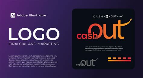 cash out finalcial logo design :: Behance