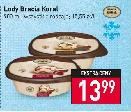 Lody Koral Promocja Stokrotka Market Ding Pl