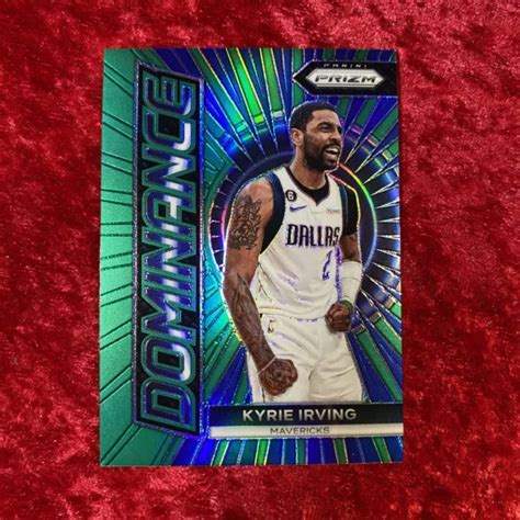 Prizm Basketball Kyrie Irving Dominance Vert Prizm Mavericks