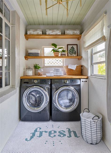 Fresh And Functional Laundry Room Ideas For Limited Spaces