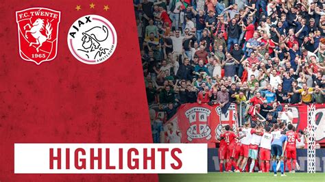 HIGHLIGHTS FC Twente Ajax 22 08 2021 YouTube