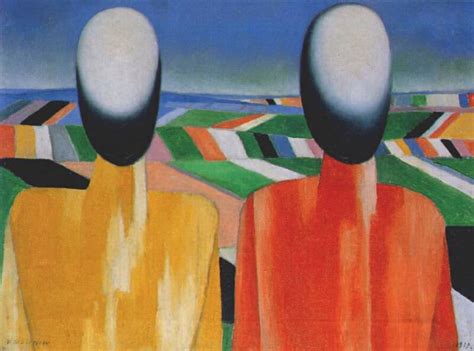 malevich two peasants 1928-32 (картина) — Казимир Северинович Малевич