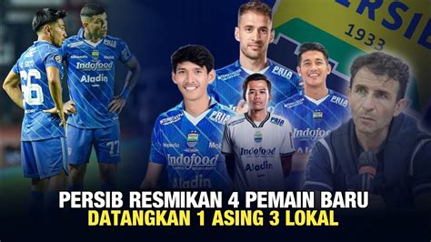 Kabar Gembira Persib Perkenalkan Amunisi Baru Untuk Musim Depangaet