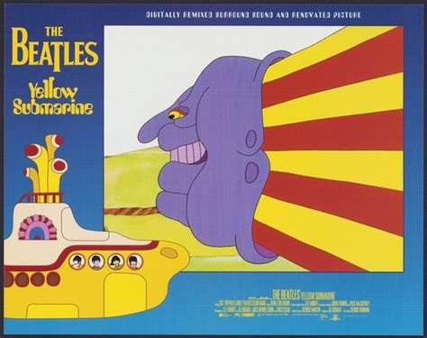 Lobbycard For The Beatles Yellow Submarine USA 1968 For Sale At Pamono