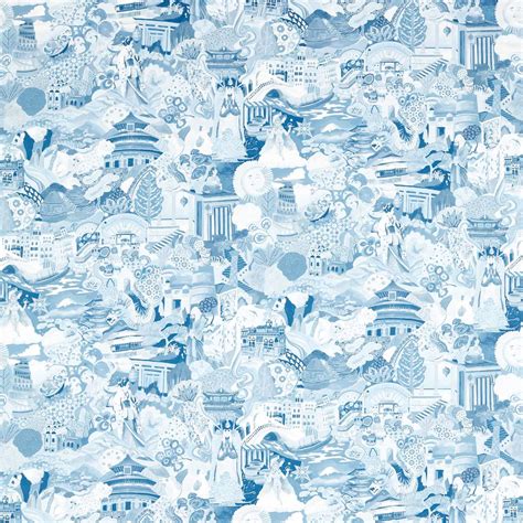 Journey Of Discovery Wild Water Exhale Fabric Harlequin By Sanderson