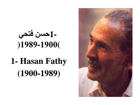 SOLUTION: Hassan fathy - Studypool