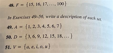 Solved Express Each Set In Set Builder Chegg