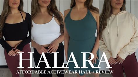 Halara Affordable Activewear Haul Try On And Review Viral Tiktok