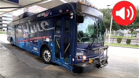 New Flyer De Lfr Houston Metro Bus Bellaire Quickline Bus