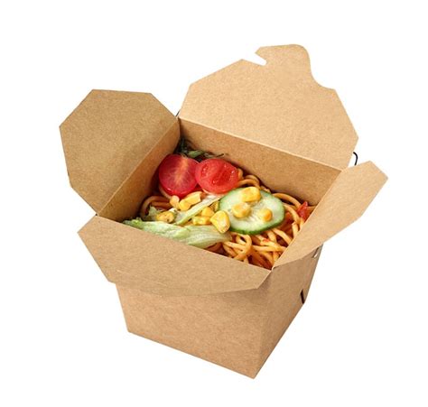 Kraft Paper Noodle Box 8oz Richfield Packaging