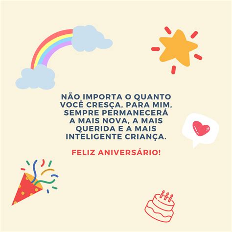 Frase De Aniversario Criança