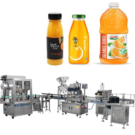 Automatic Nozzles Liquid Bottle Filling Machine Plant For Juice