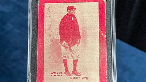 Babe Ruth S Rookie Card Sells For Million Dollars Sport