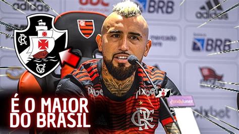 TA MALUCO VIDAL NO VASCO DISPENSADO DO FLAMENGO QUER JOGAR NA COLINA