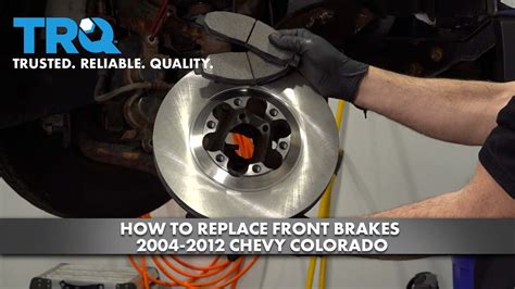 How To Replace Front Brakes 2003 2012 Chevrolet Colorado YouTube