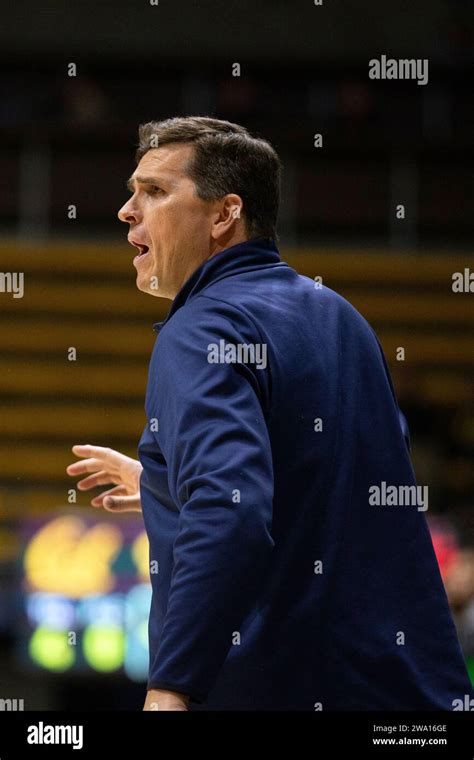 California Head Coach Mark Madsen Calls Out Instructions To His Players