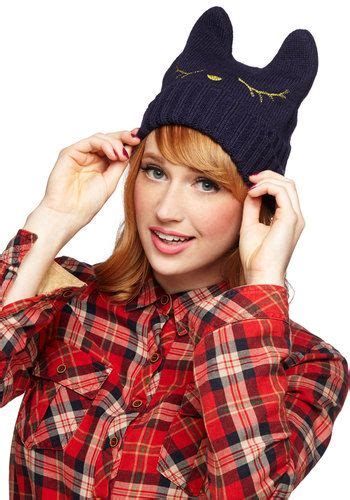 Cat Nap Hat In Navy When Cold Weather Has You Feeling Like A Homebody