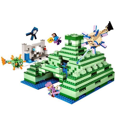 Конструктор Minecraft Игрушка Майнкрафт My World набор "Подводный Храм ...