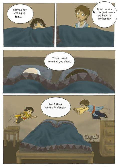 Kataang Week Wake Up By River Bird On Deviantart Avatar Airbender Avatar Funny Legend Of Korra