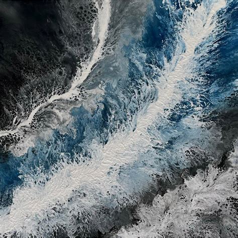 Abstract Ocean Painting | Original Art Online For Sale