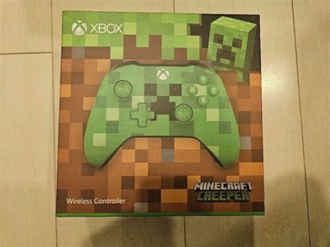 Minecraft Creeper Limited Edition Wireless Controller Xbox One Very Good Japan 889842182347 Ebay