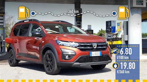 Dacia Jogger Gpl La Prova Dei Consumi Reali