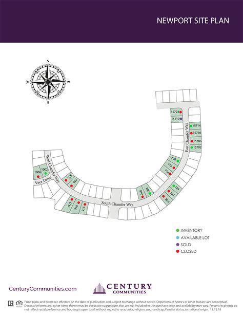 Site Plan For Newport A Century Homes Community In Crosby, Texas ...