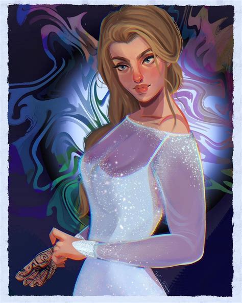 Tina Marie On Instagram “🎨 Feyre Archeron From Human To High Lady It’s The Starfall Dress