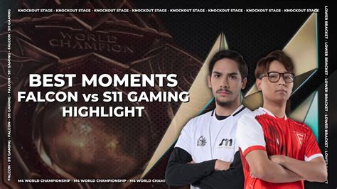 Falcon Vs S Gaming M Championship Lower Bracket Knockout Stage