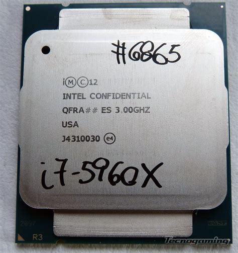Intel Core i7 5960X Extreme Edition - TecnoGaming