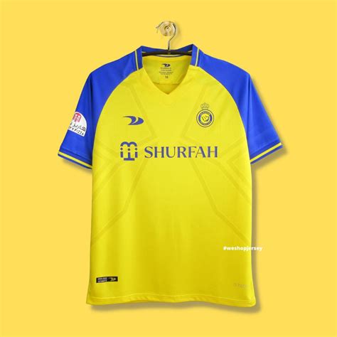 Jual Jersey Ronaldo Al Nassr Shurfah Fantasy 2022 2023 Baju Sepak Bola Cr7 Cristiano Shopee