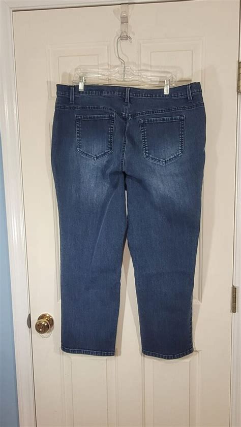 Gloria Vanderbilt Amanda Jean 18w Inseam 26 Preowned Ebay