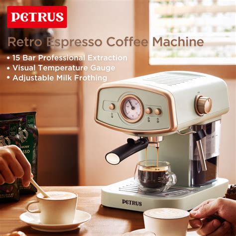 Petrus Coffee Machine Pe Semi Automatic Italian Espresso Coffee