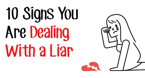 10 Signs You Are Dealing With A Liar School Of Life