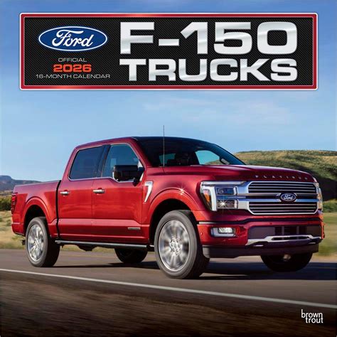 ford  trucks official calendar  square cm  cm