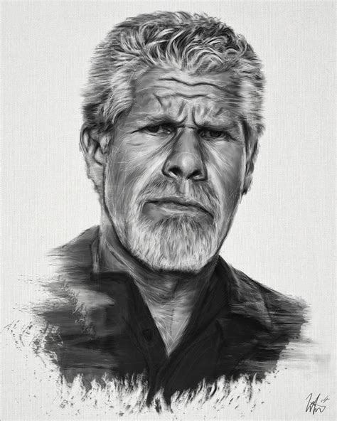 Clay Morrow Portrait by LBG44 on DeviantArt