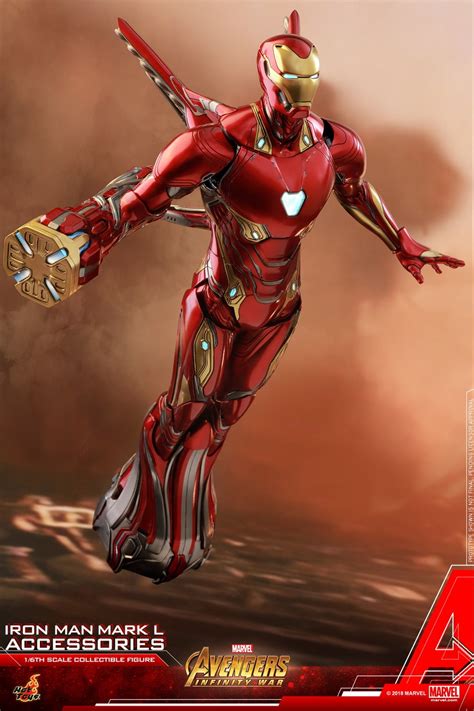 Hot Toys Avengers Infinity War 1 6 Iron Man Mark L Accessories Set Figures