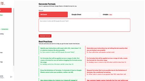 Formula.dog - Generate formulas with AI | AppSumo