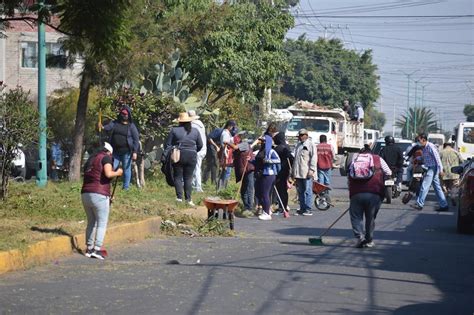 Gobierno De Chimalhuac N Realiza Jornada De Limpieza En Av Ignacio