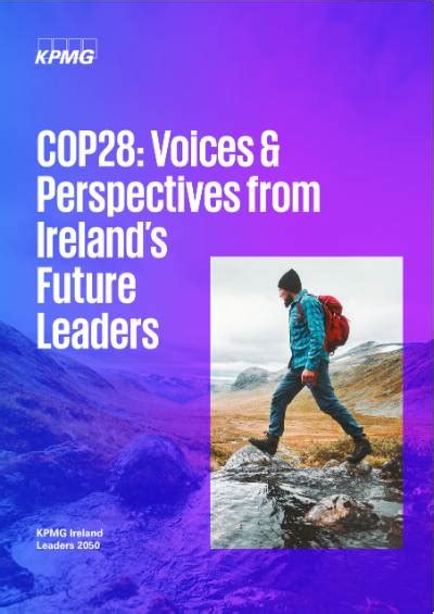 Ireland S Future Leaders On Cop Kpmg Ireland