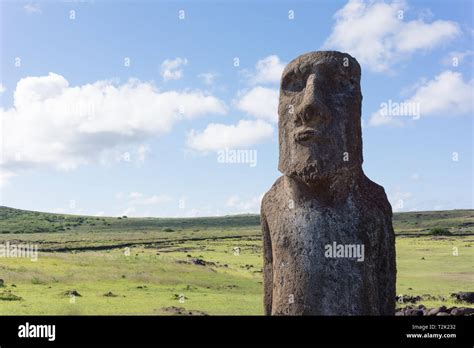 Moai - Easter Island Stock Photo - Alamy