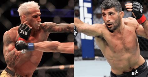 Charles Oliveira Vs Beneil Dariush Confirmed For Ufc In May