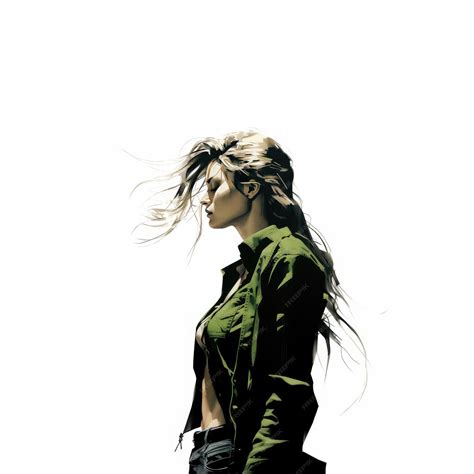 Premium AI Image | The Immersive Transformation Natascha McElhone