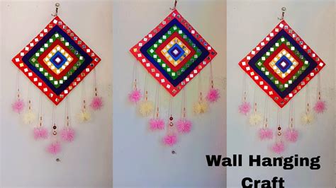 Wall🧱 Hanging Craft Easy Ideas For Home 🏡 Decordiy Wall Hanging Craft Youtube