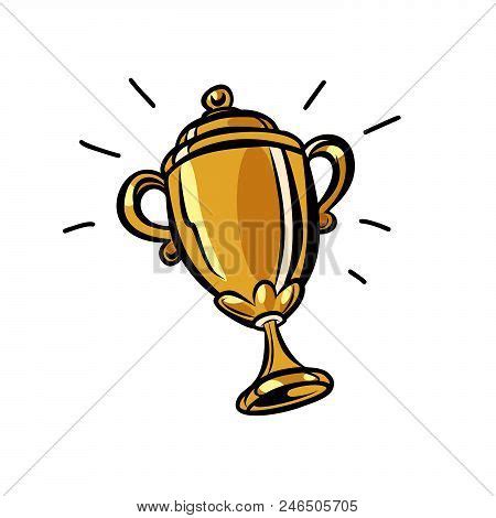 Gold Champion Cup. Vector & Photo (Free Trial) | Bigstock