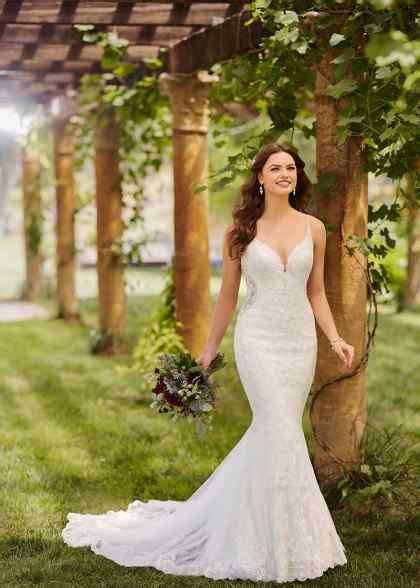 D2347 A Line Wedding Dress By Essense Of Australia WeddingWire