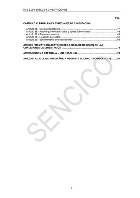 Norma E Suelos Y Cimentaciones Pdf